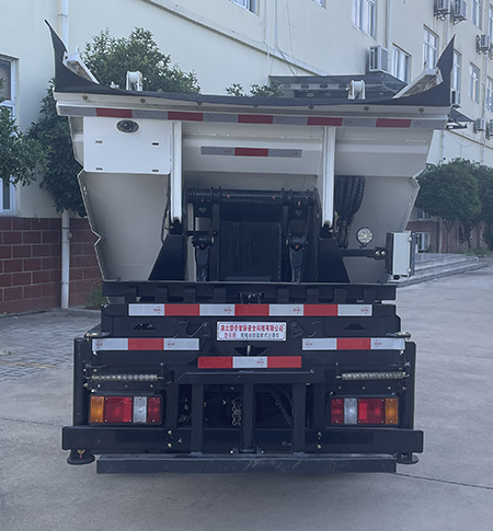 楚帝牌DCD5040ZZZBEV型纯电动自装卸式垃圾车