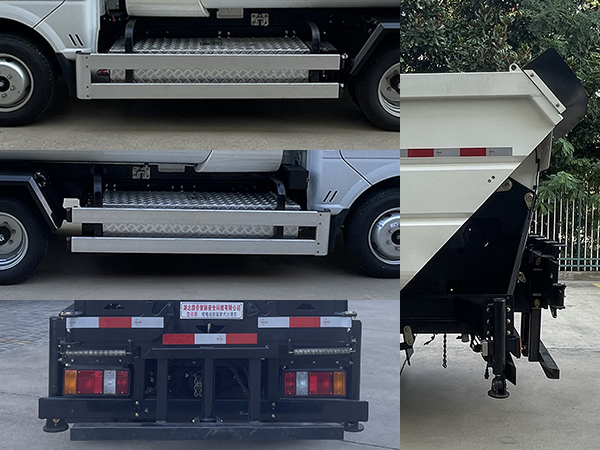 楚帝牌DCD5040ZZZBEV型纯电动自装卸式垃圾车