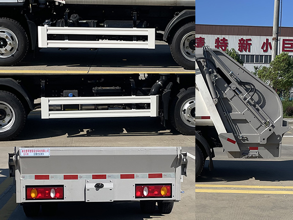楚帝牌DCD5040ZYSE6型压缩式垃圾车
