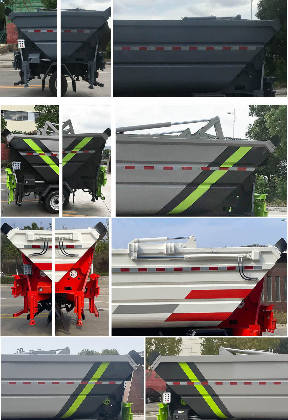 楚帝牌DCD5040ZZZZ6型自装卸式垃圾车